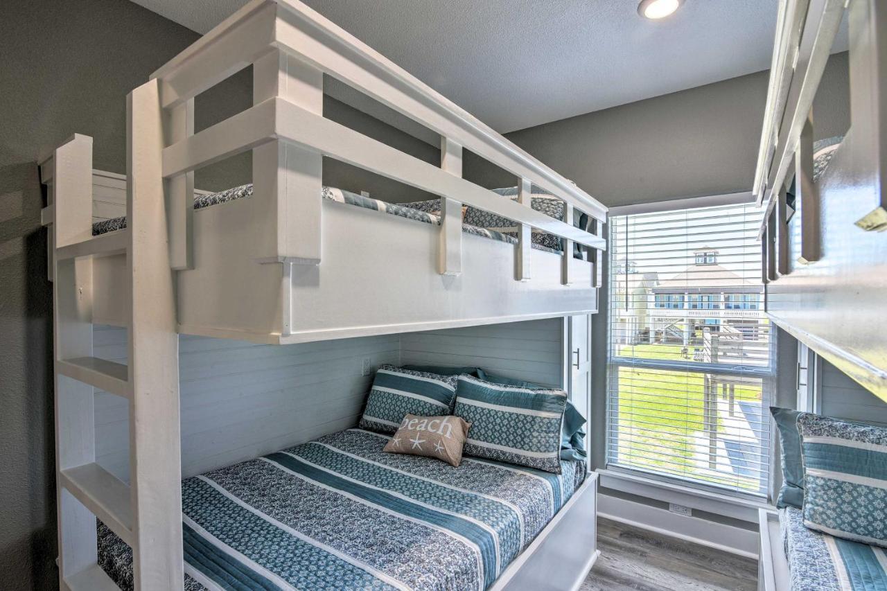 Bolivar Peninsula Beach House, Steps To Coast Exterior foto